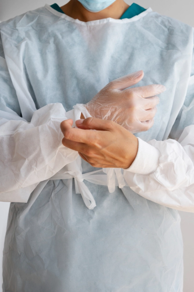 фото врача-хирурга на приеме в клинике